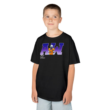Amaun Williams Big Initials Kids Tee