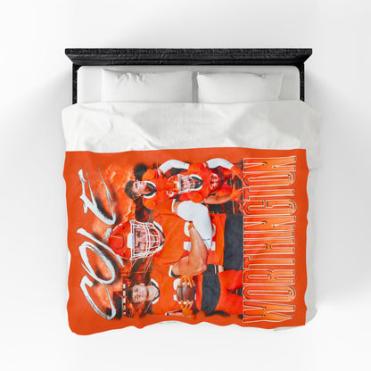 Cole Worthington 60"-80" Plush Blanket