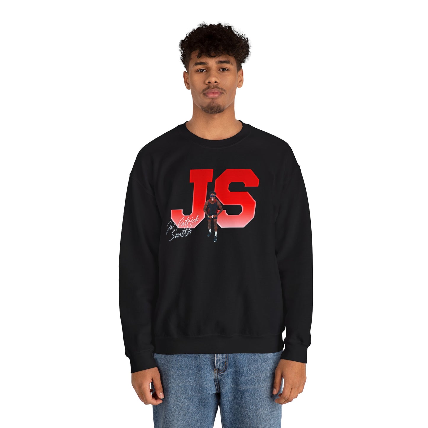Ja'Patrick Smith Big Initials Colored Crewneck Sweatshirt