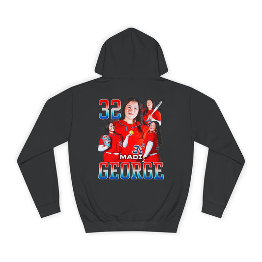 Madi George Name & Number Ombre Premium Hoodie