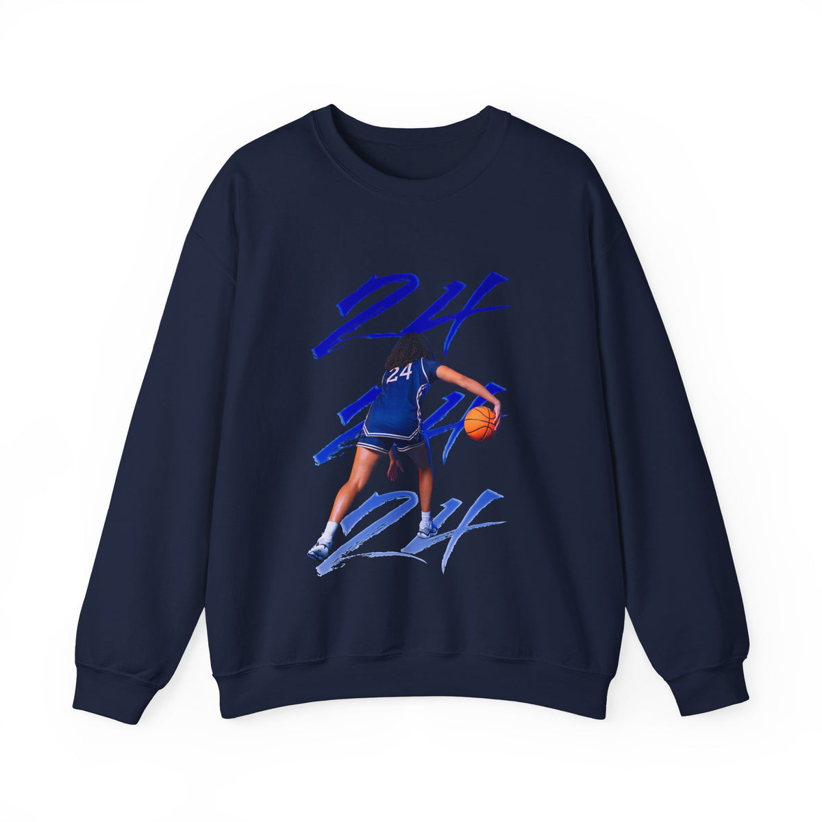 Kadynce Couture Number Scribble Crewneck Sweatshirt