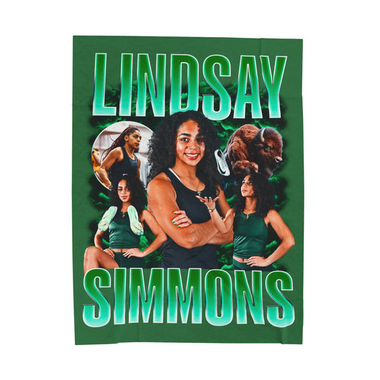 Lindsay Simmons 60"-80" Plush Blanket