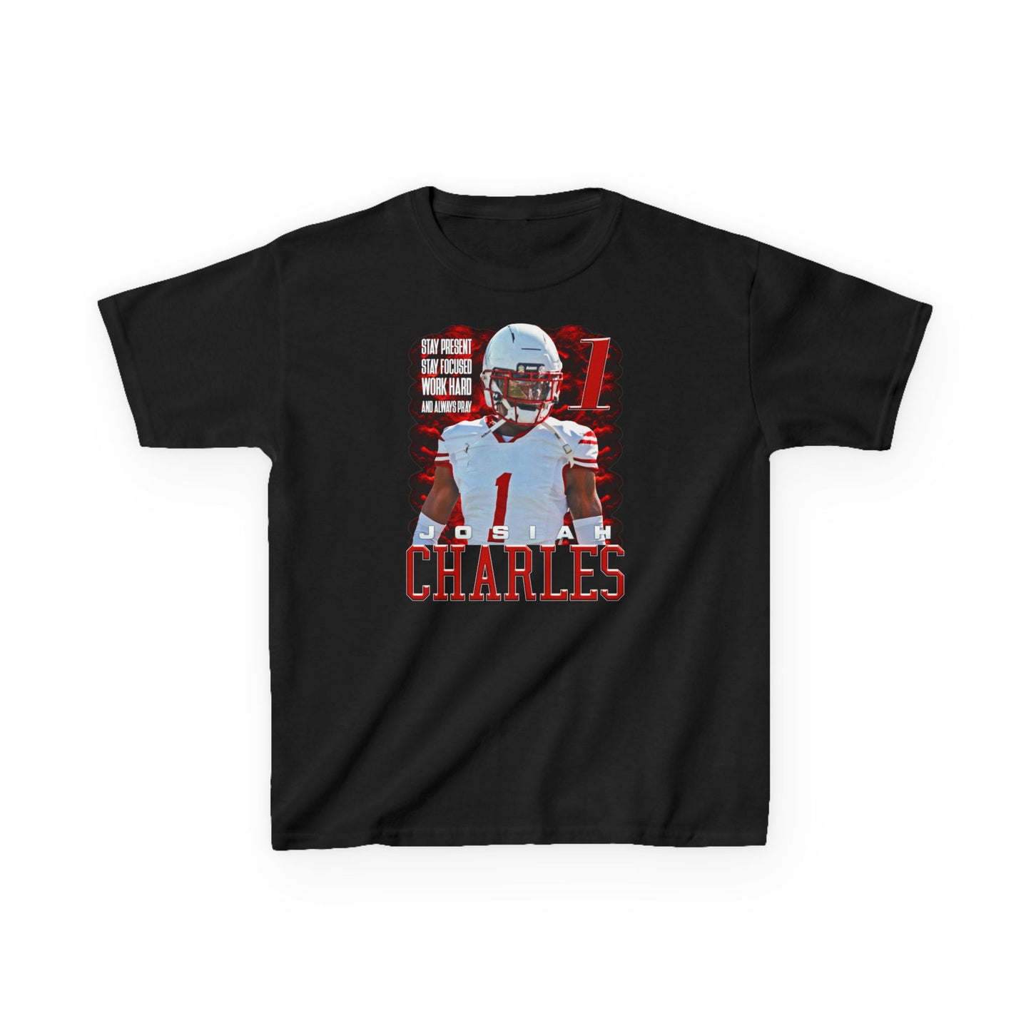 Josiah Charles Featured Quote Kids Tee