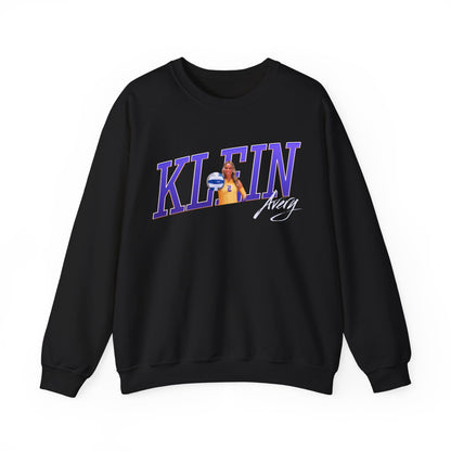 Avery Klein Cursive Combo Crewneck Sweatshirt