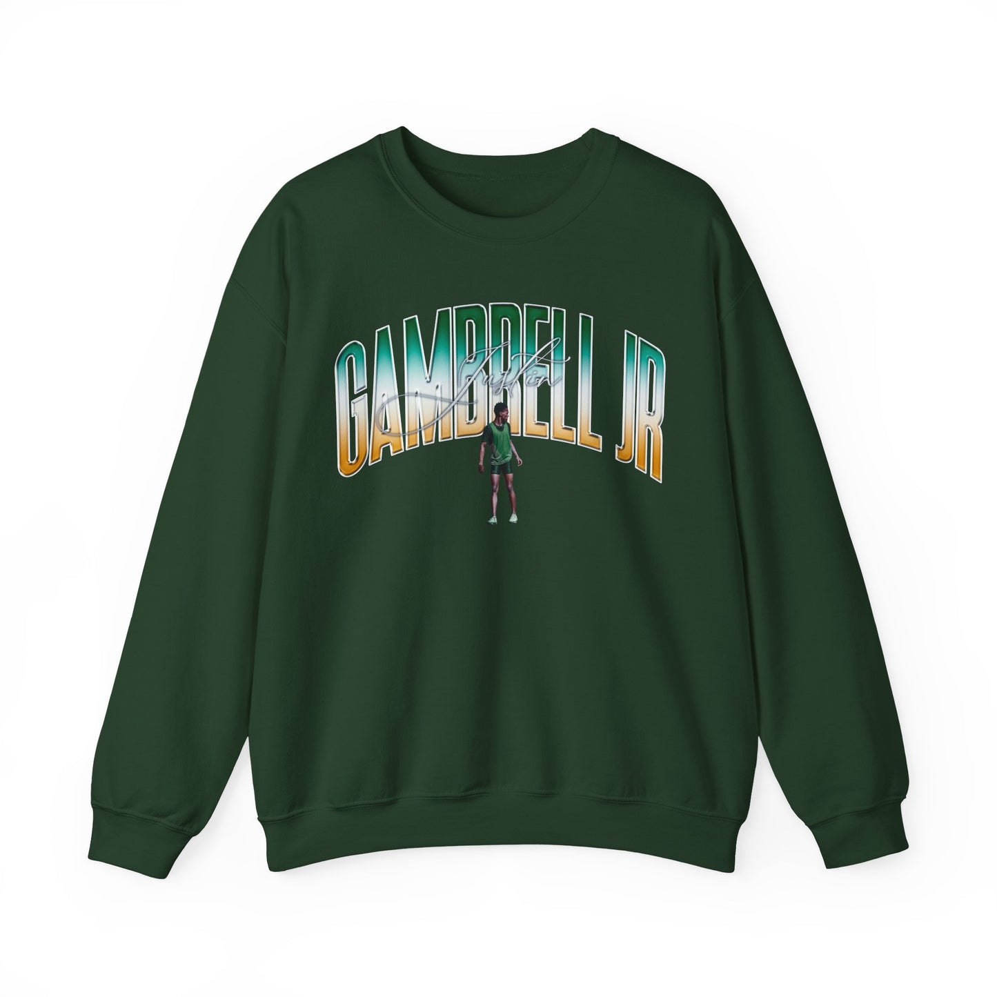 Justin Gambrell Jr. Big Last Name Crewneck Sweatshirt