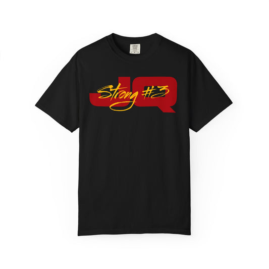 JQ Strong Cursive Name & Number Premium Tee