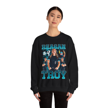 Reagan Troy Single Color Combo Crewneck Sweatshirt