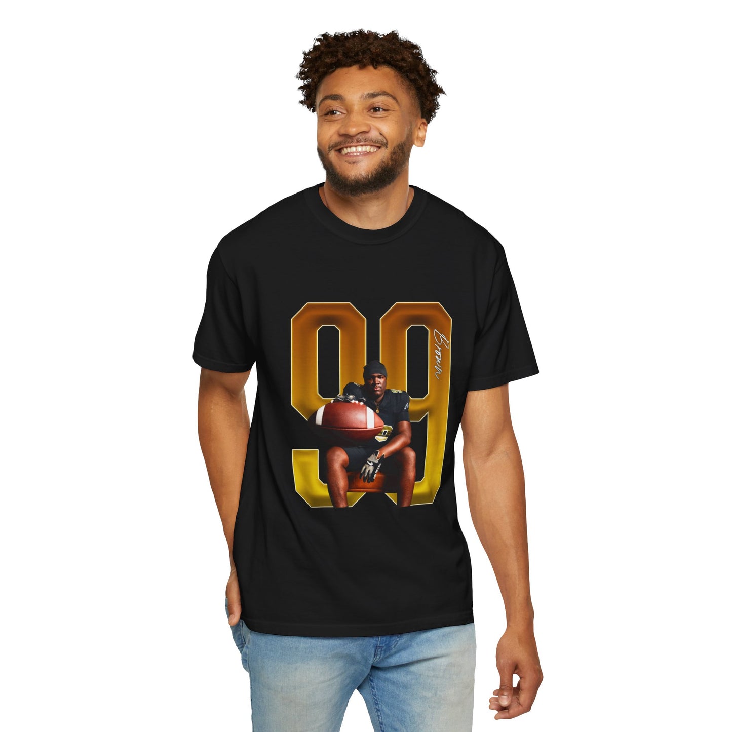 Malachi Brown Player Icon Number Premium Tee