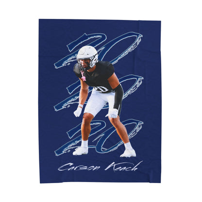 Carson Keach 60"-80" Plush Blanket