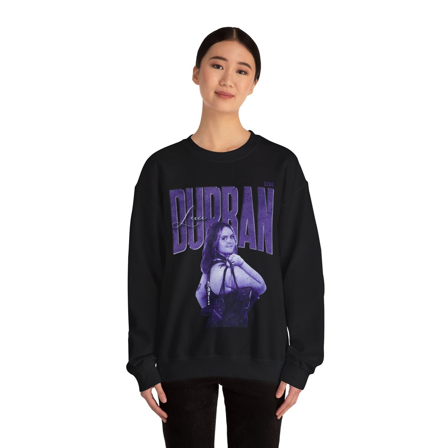 Lexie Durban Faded Glory Crewneck Sweatshirt