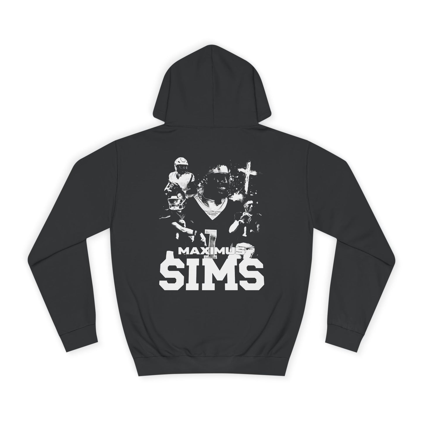 Maximus Sims Vintage Blackout Premium Hoodie