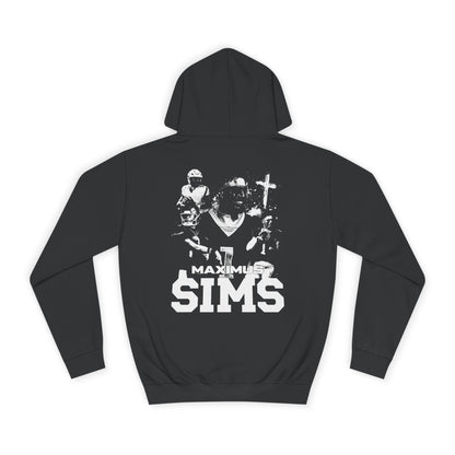 Maximus Sims Vintage Blackout Premium Hoodie