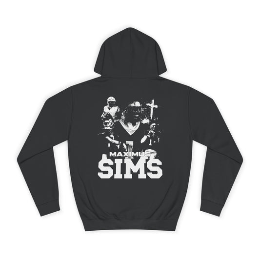 Maximus Sims Vintage Blackout Premium Hoodie