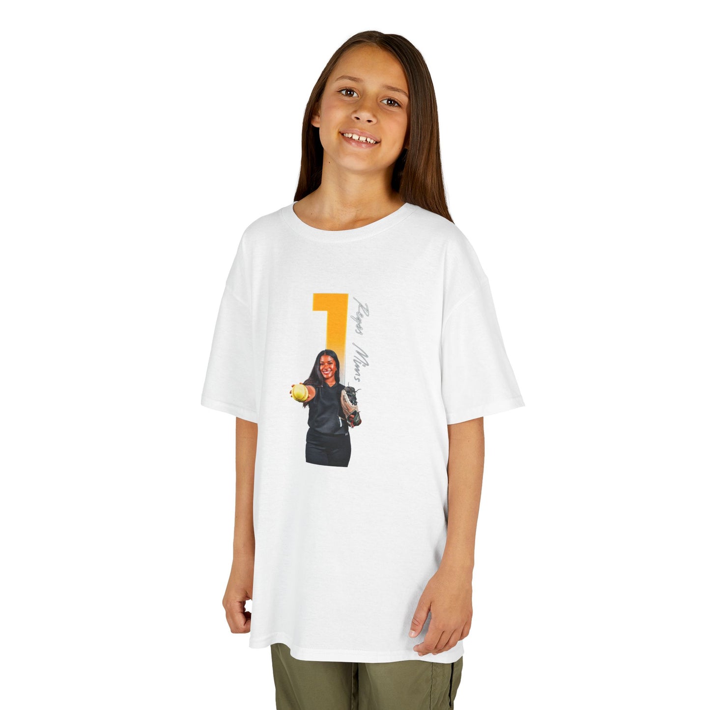 Carly Reyes Mims Player Icon Number Kids Tee