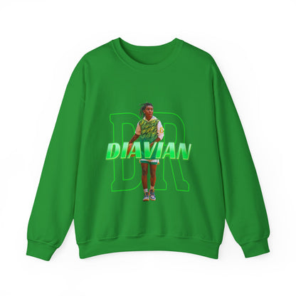 Diavian Robinson Player Icon Initials Crewneck Sweatshirt