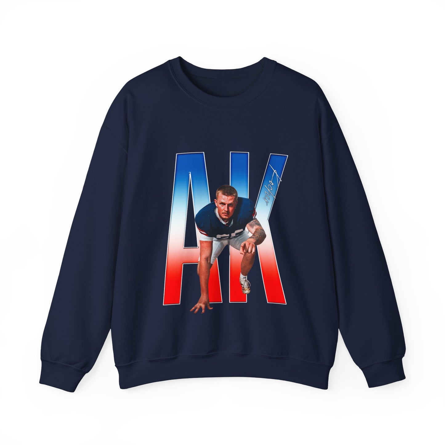 Alexander Kocher Player Icon Initials Crewneck Sweatshirt