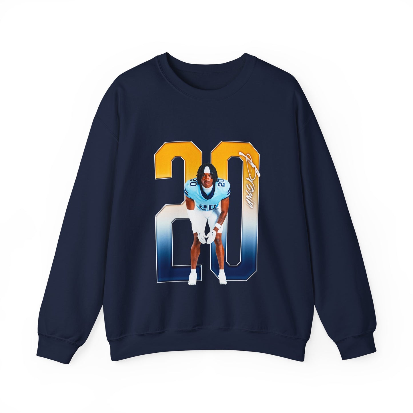Dante Brown Player Icon Number Crewneck Sweatshirt