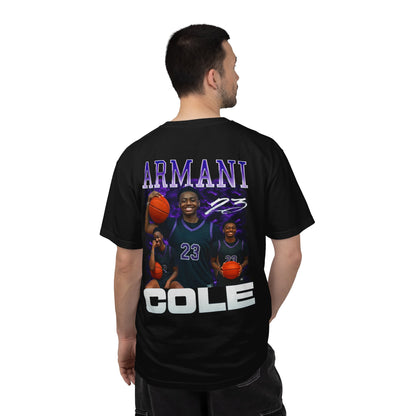 Armani Cole Logo Front & Back Premium Tee
