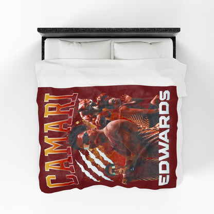 Camari Edwards 60"-80" Plush Blanket