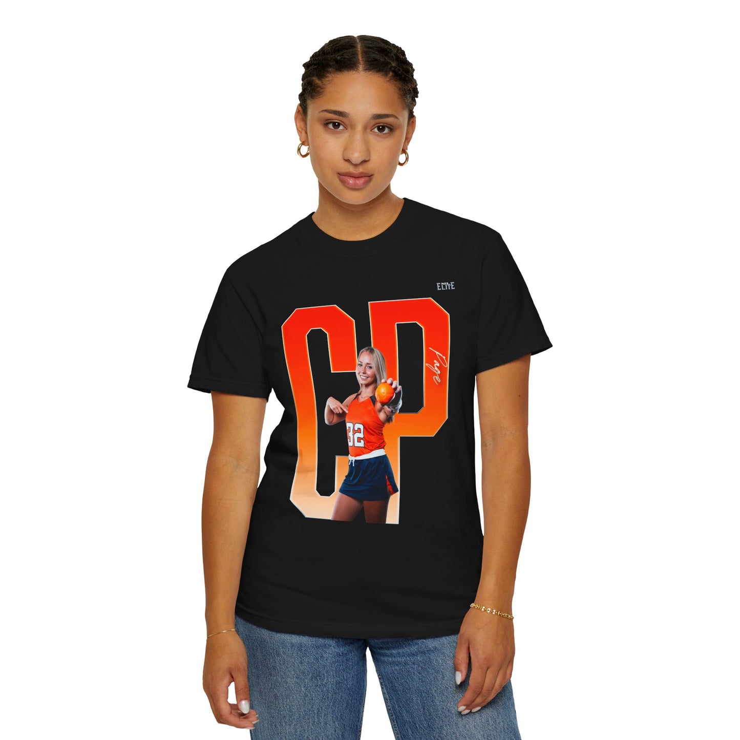 Chloe Page Player Icon Initials Premium Tee
