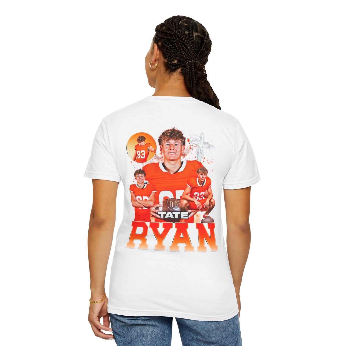 Tate Ryan Logo Front & Back Premium Tee