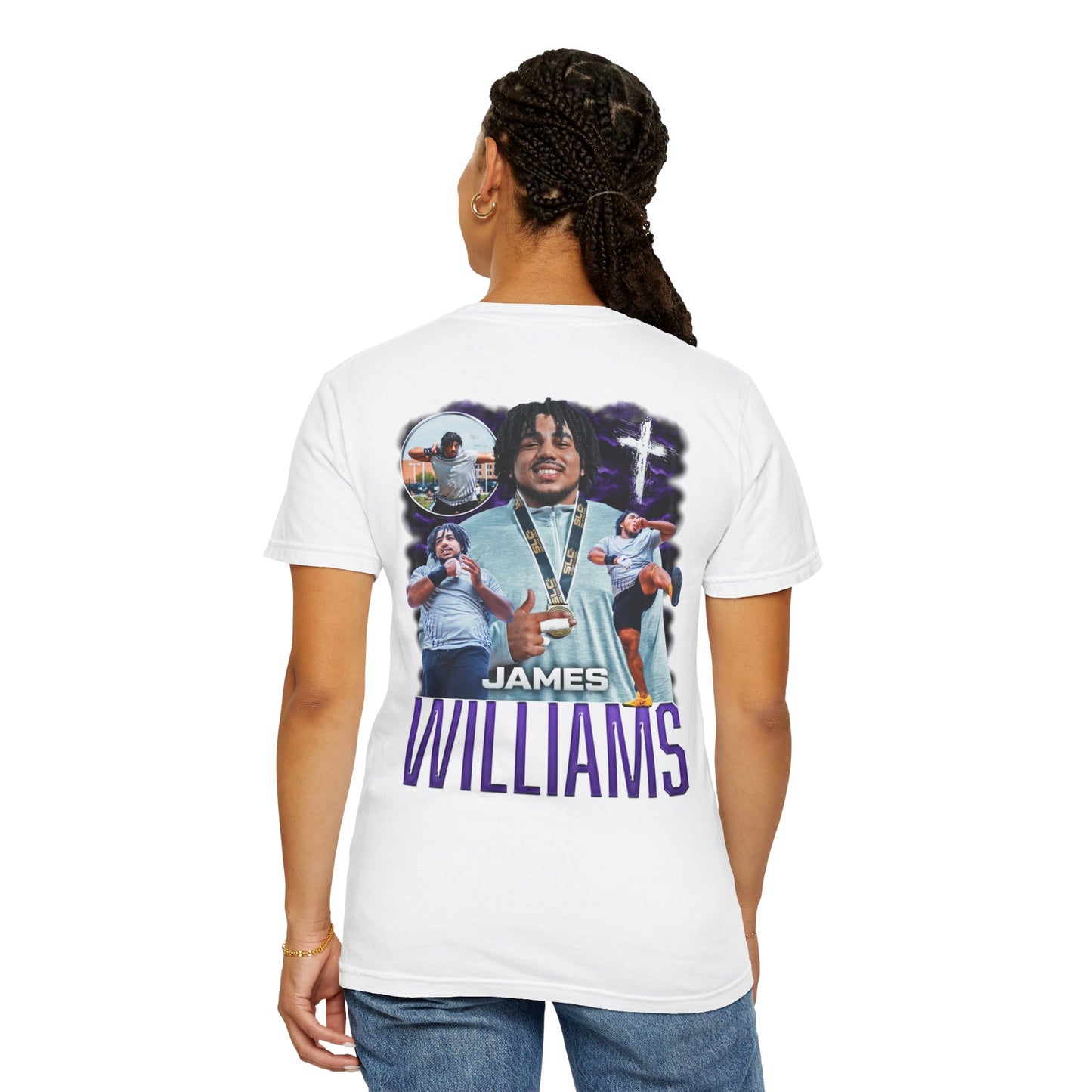 James Williams Logo Front & Back Premium Tee