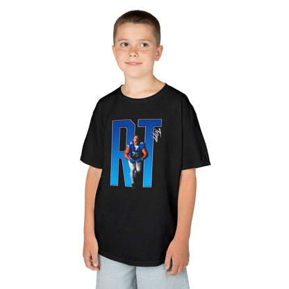 Reese Tripp Player Icon Initals Kids Tee
