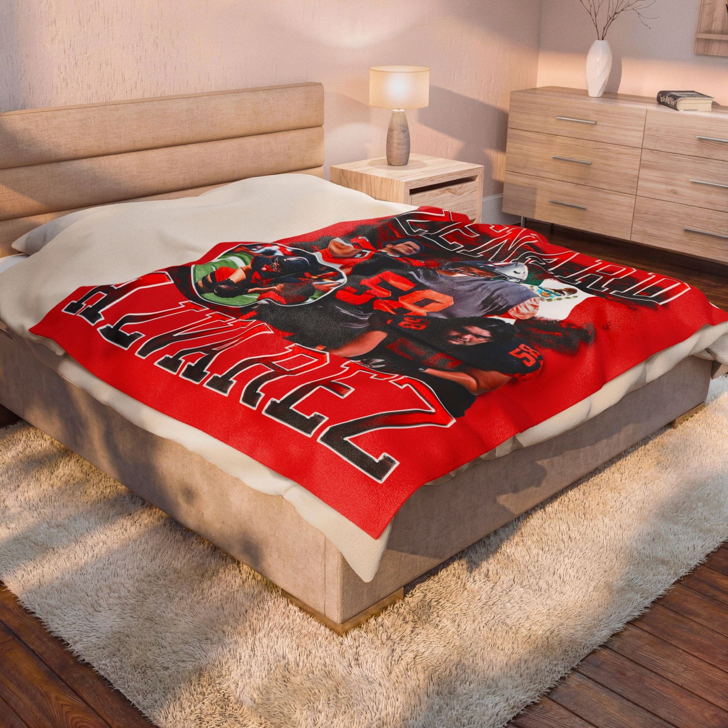 Lenard Alvarez 60"-80" Plush Blanket