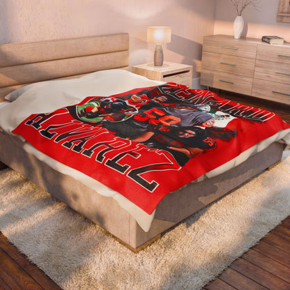 Lenard Alvarez 60"-80" Plush Blanket