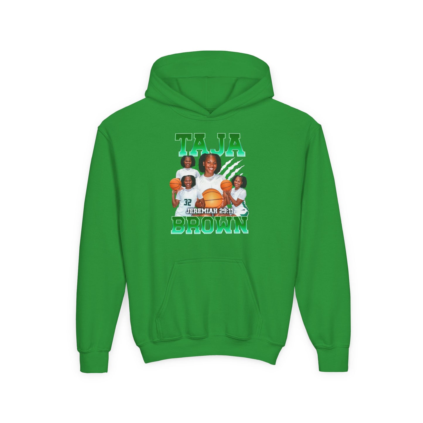 Taja Brown Kids Hoodie