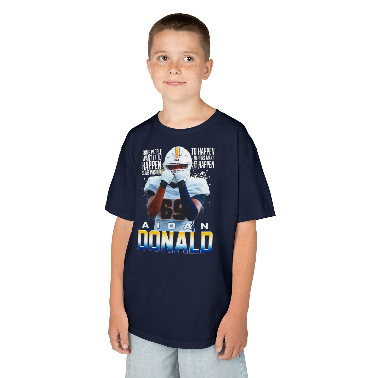 Aidan Donald Featured Quote Kids Tee