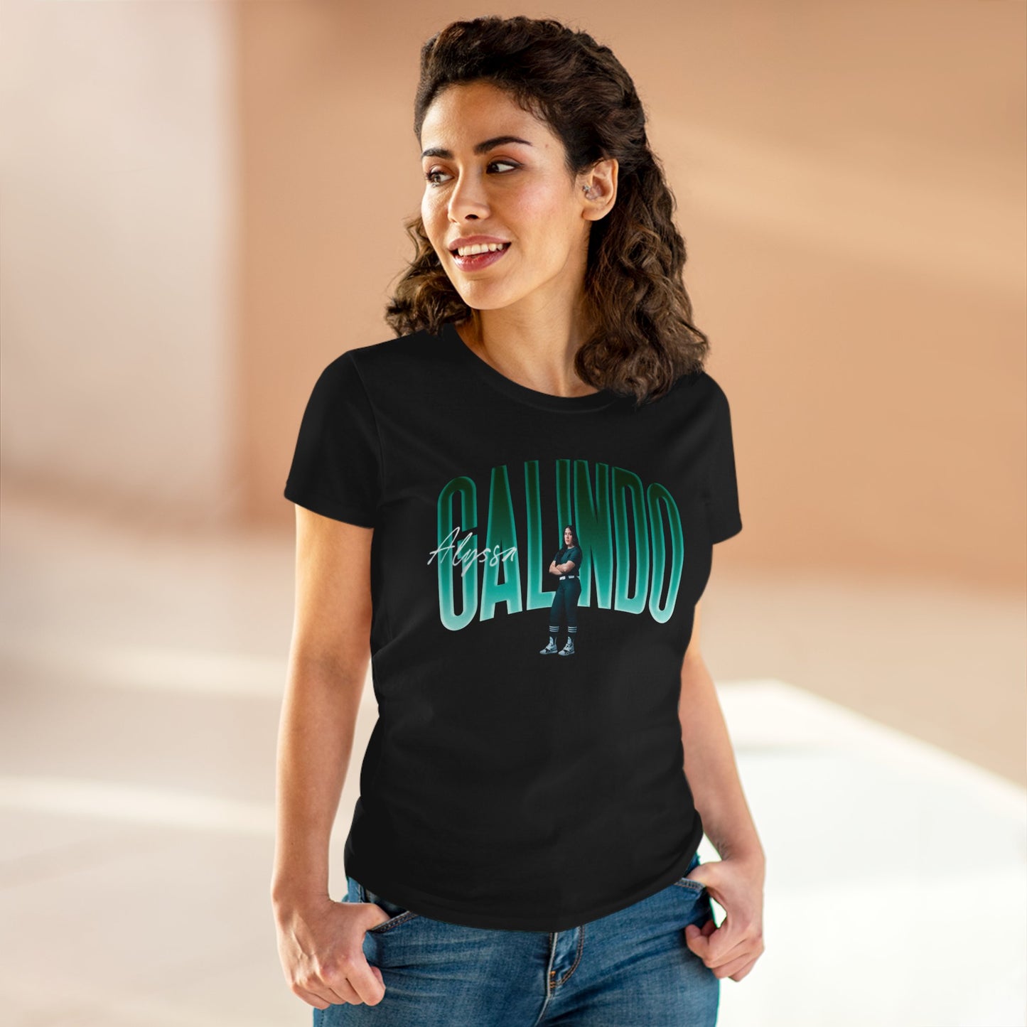 Alyssa Galindo Big Last Name Women's Tee