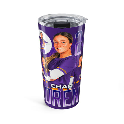 Char Lorenz Name & Number Combo 20oz Tumbler