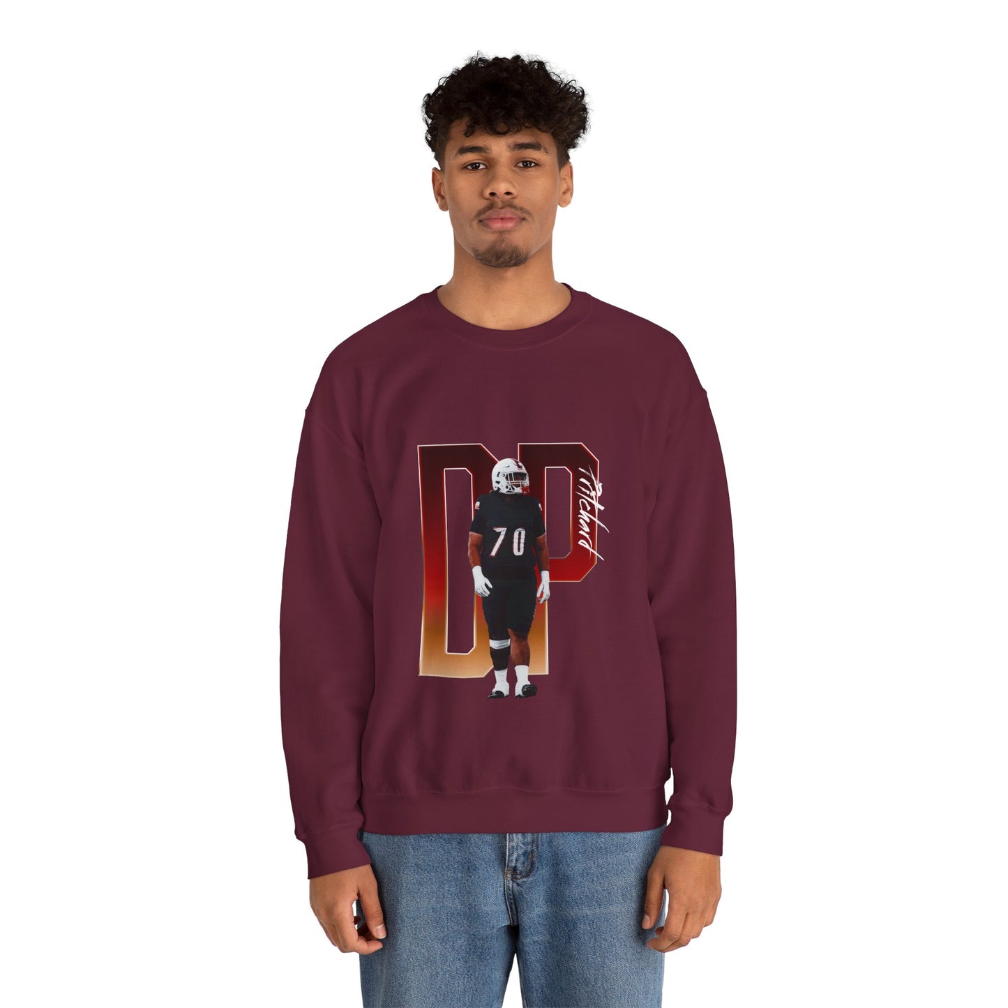David Pritchard Player Icon Initials Crewneck Sweatshirt