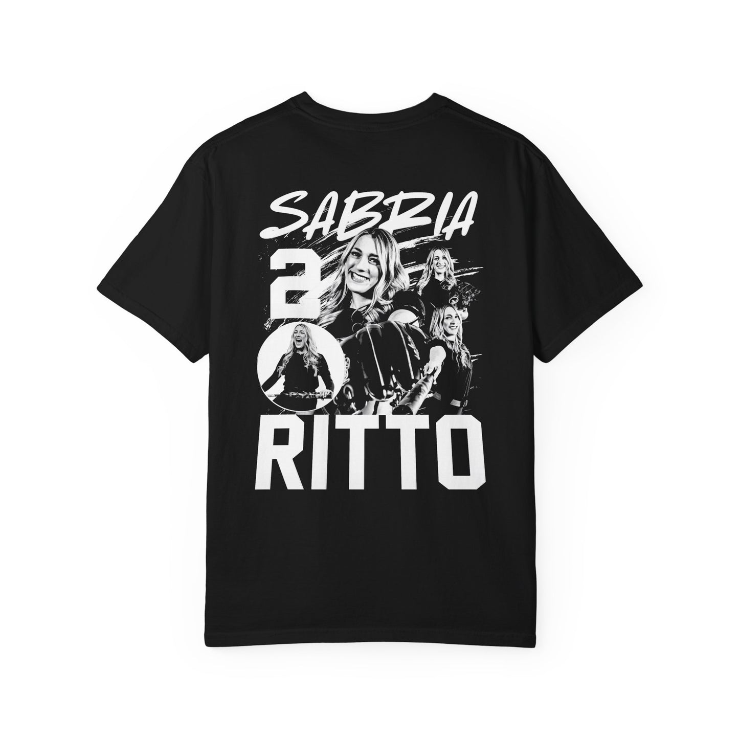Sabria Ritto Vintage Blackout Premium Tee
