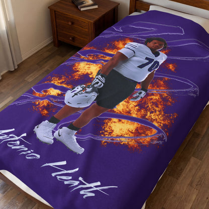 Antonio Heath 60"-80" Plush Blanket
