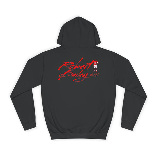 Robert Bailey Cursive Name & Number Premium Hoodie
