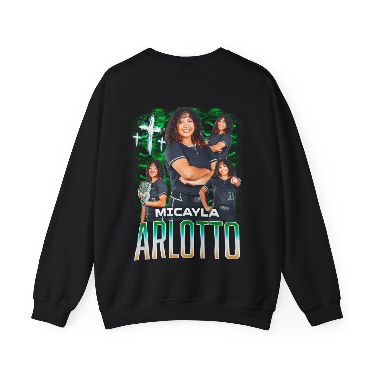 Micayla Arlotto Logo Front & Back Crewneck