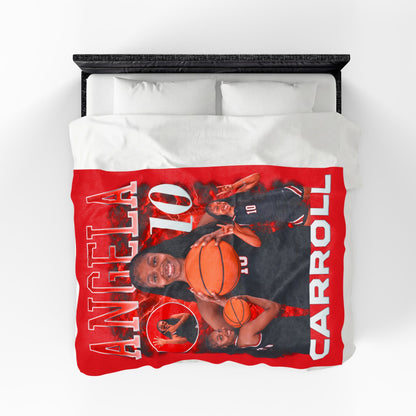 Angela Carroll 60"-80" Plush Blanket