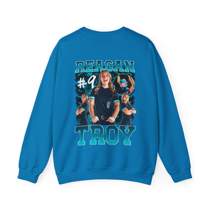 Reagan Troy Logo Front & Back Crewneck