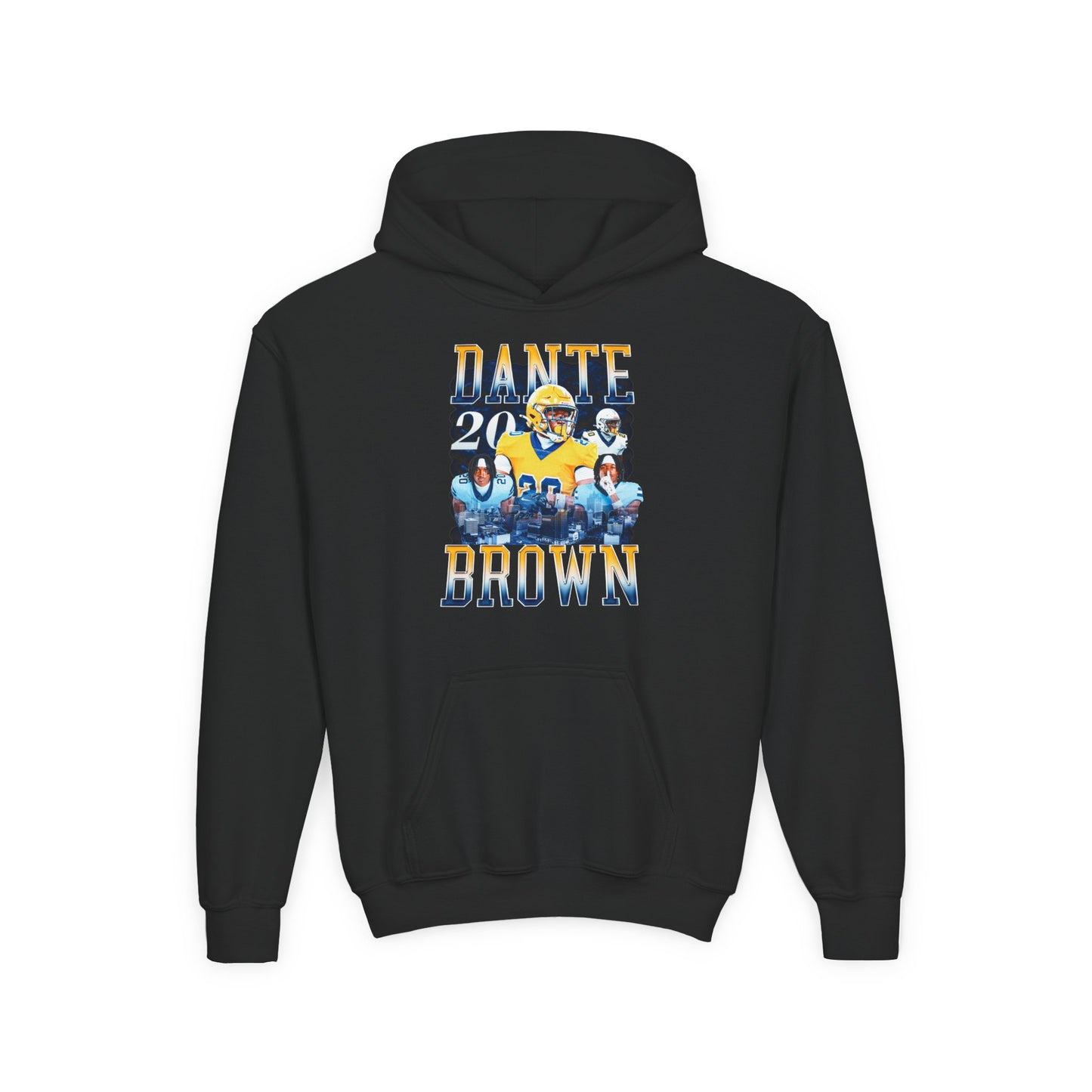 Dante Brown Kids Hoodie