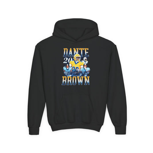 Dante Brown Kids Hoodie