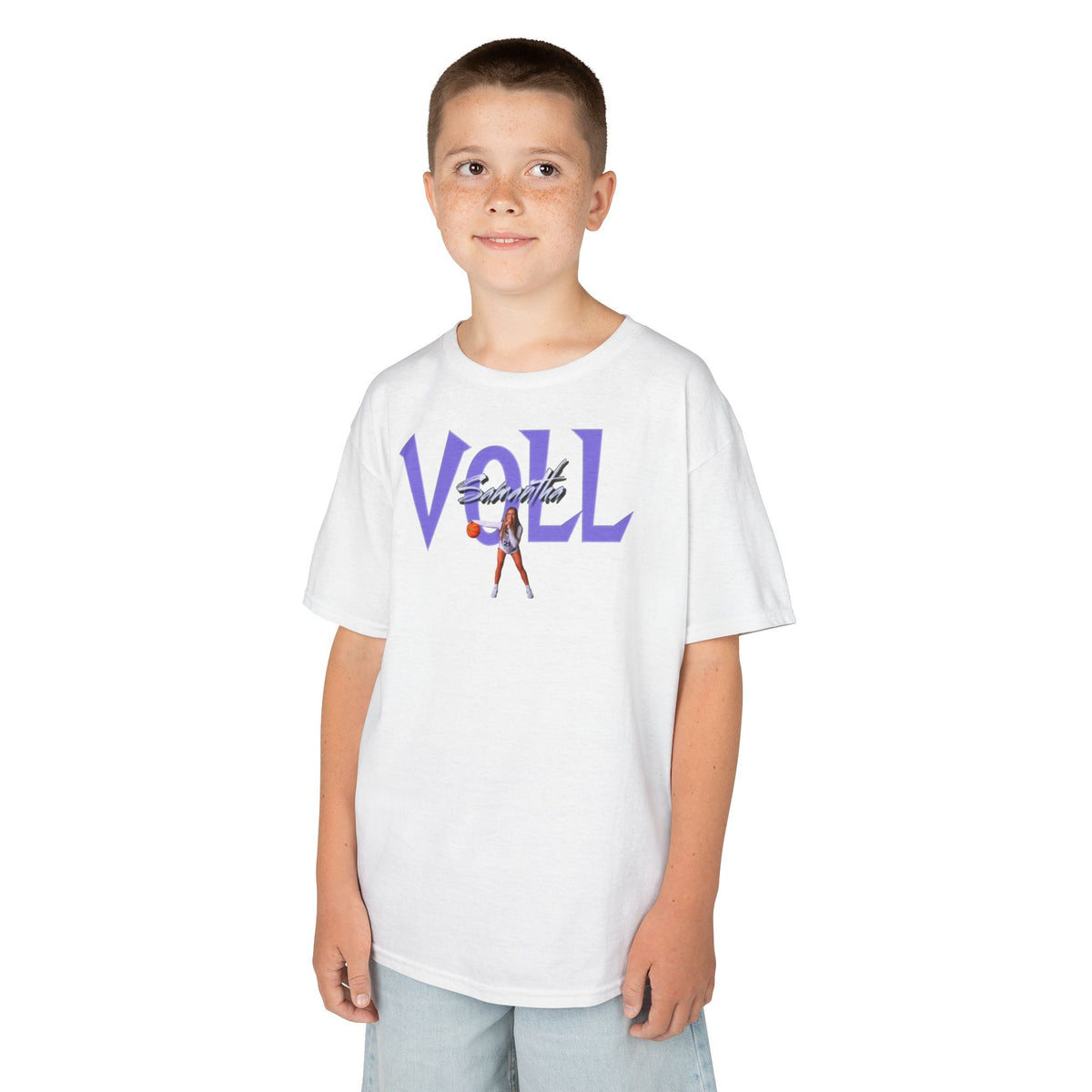 Samantha Voll Big Last Name Kids Tee