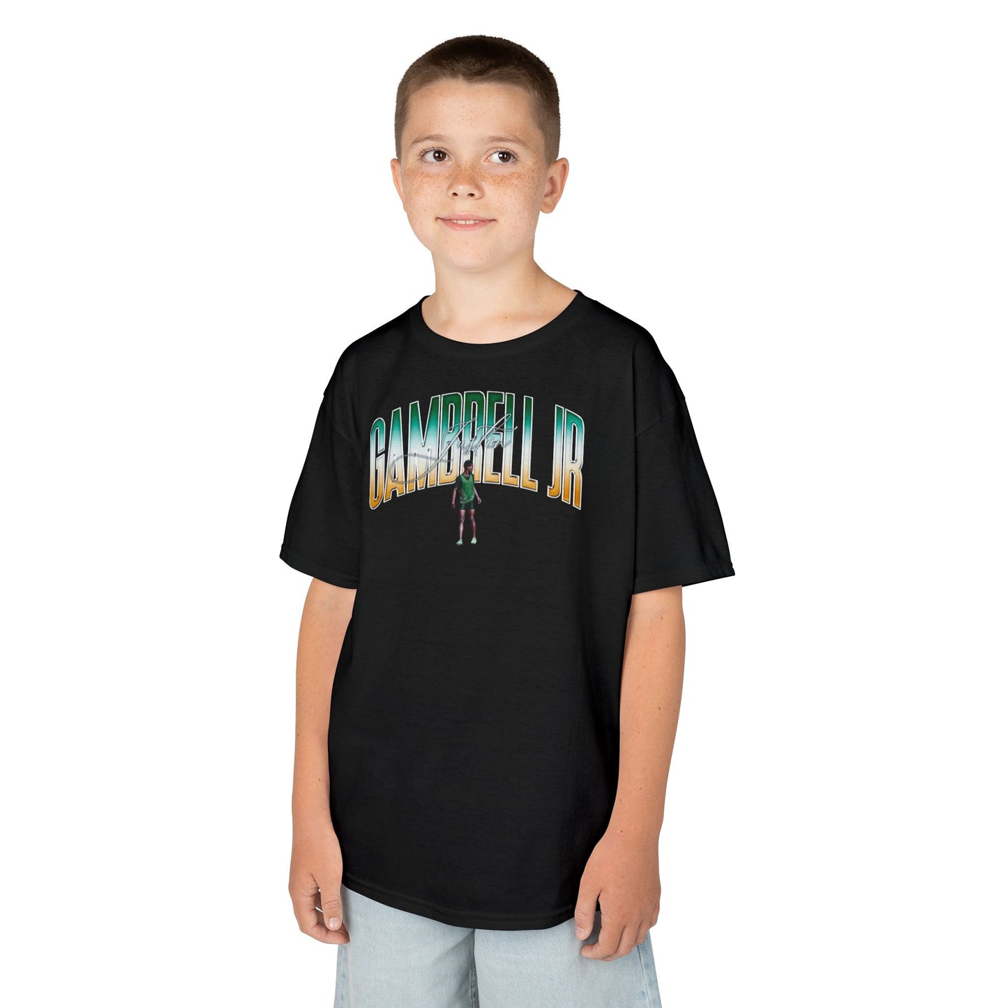 Justin Gambrell Jr. Big Last Name Kids Tee