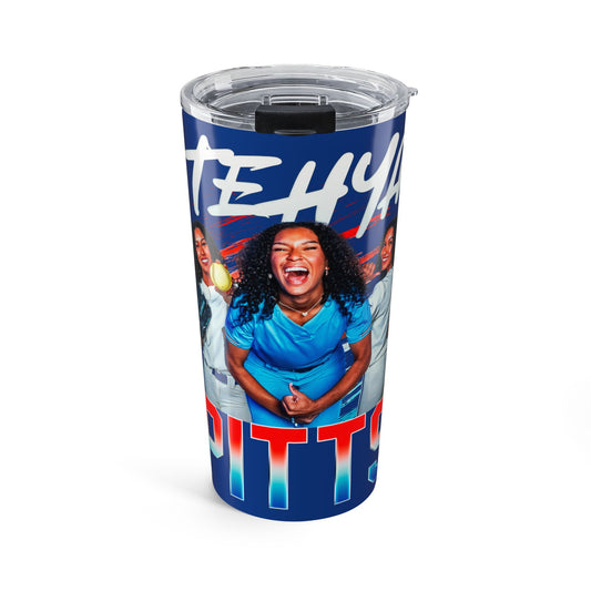 Tehya Pitts White & Colored Combo 20oz Tumbler