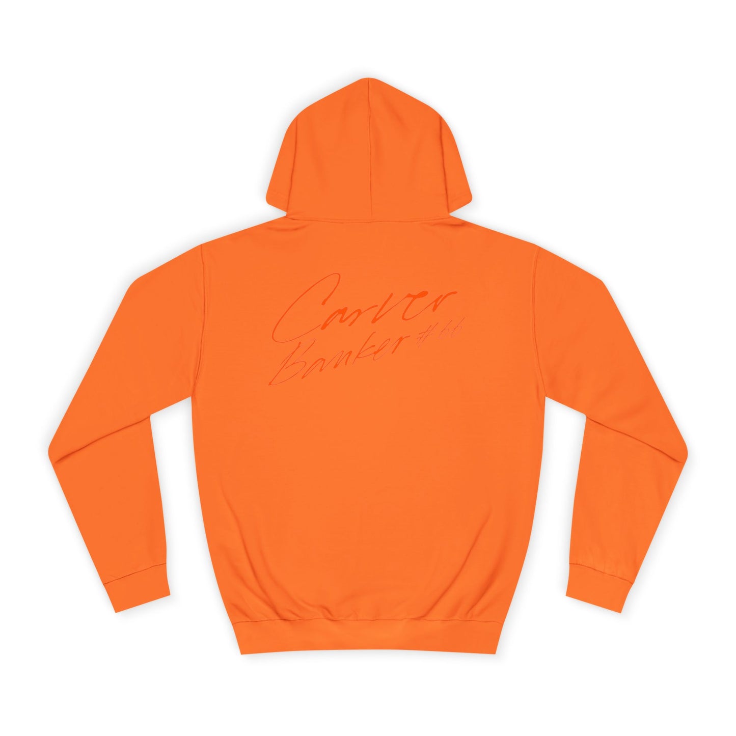 Carver Banker Cusive Name & Number Premium Hoodie
