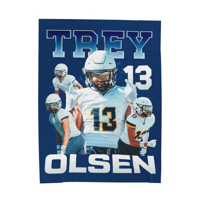 Trey Olsen 60"-80" Plush Blanket