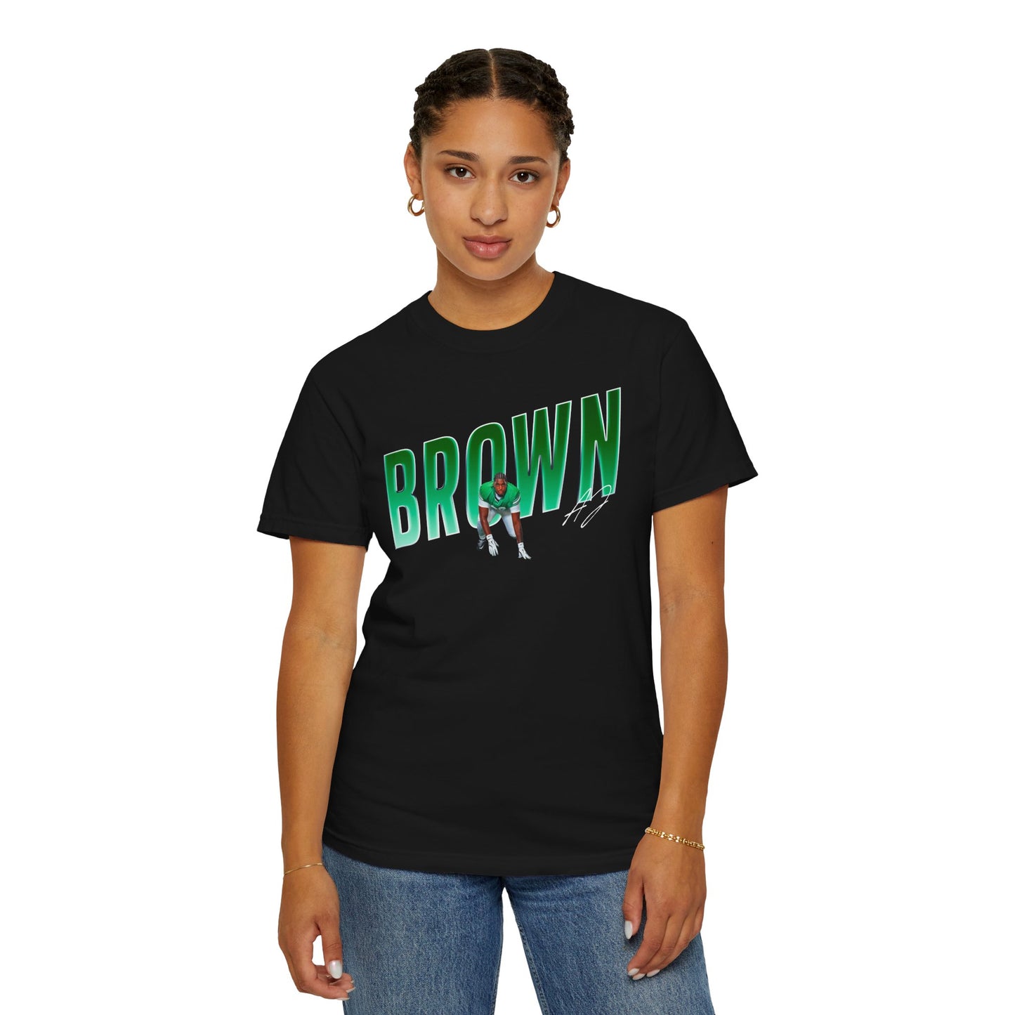 Aj Brown Cursive Combo Colored Premium Tee