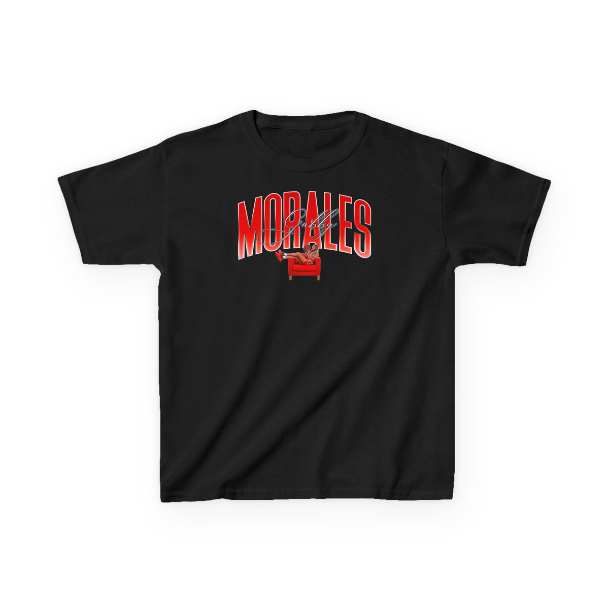 Gabby Morales Big Last Name Kids Tee