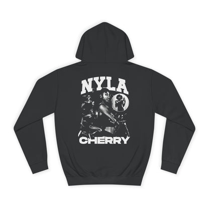 Nyla Cherry Vintage Blackout Premium Hoodie